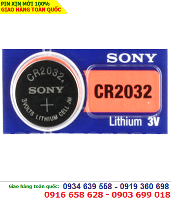 Pin Sony CR2032 lithium 3V chính hãng Sony Nhật